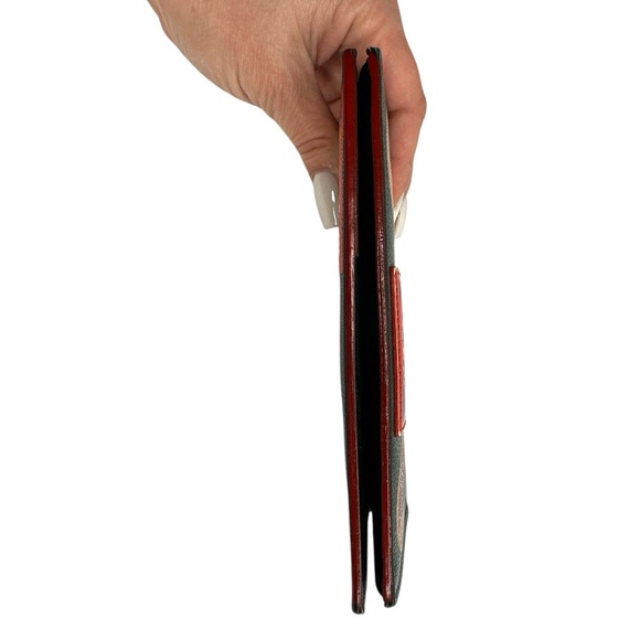 Louis Vuitton Multi Damier Graphite Brazza Alps Sticker Wallet Black Multicolor - Picture 11 of 16